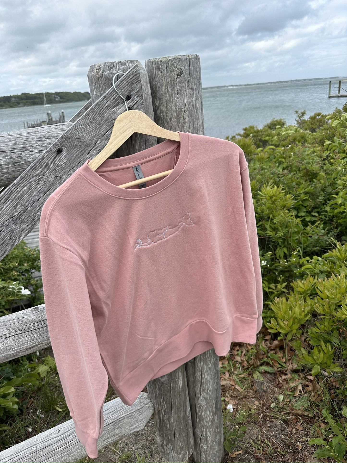 Cape Cod Cropped Crewneck Mermaid