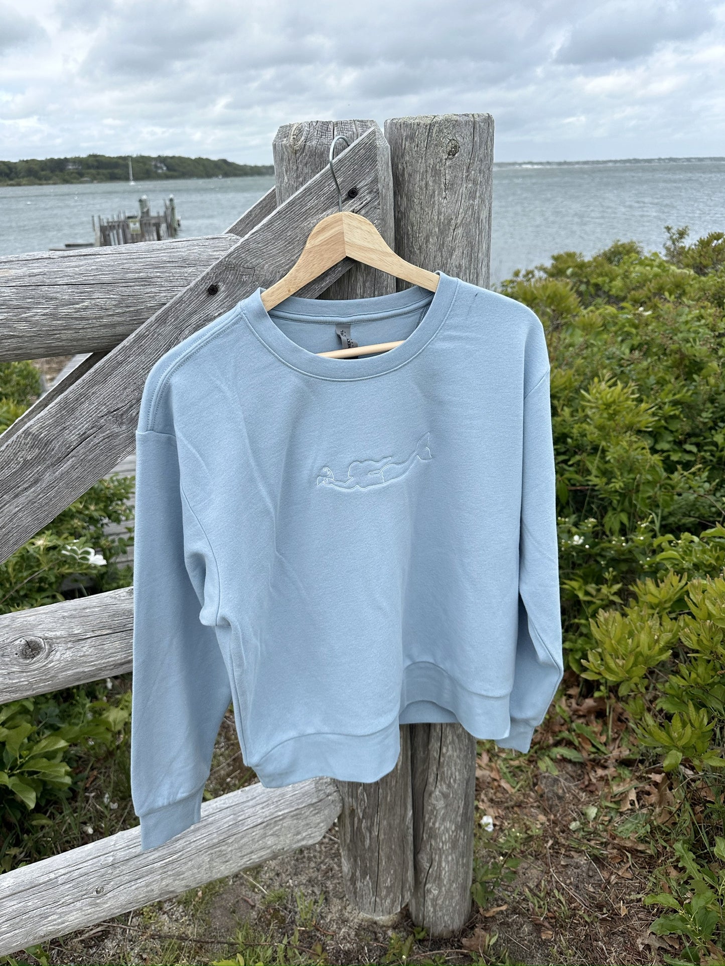 Cape Cod Cropped Crewneck Mermaid