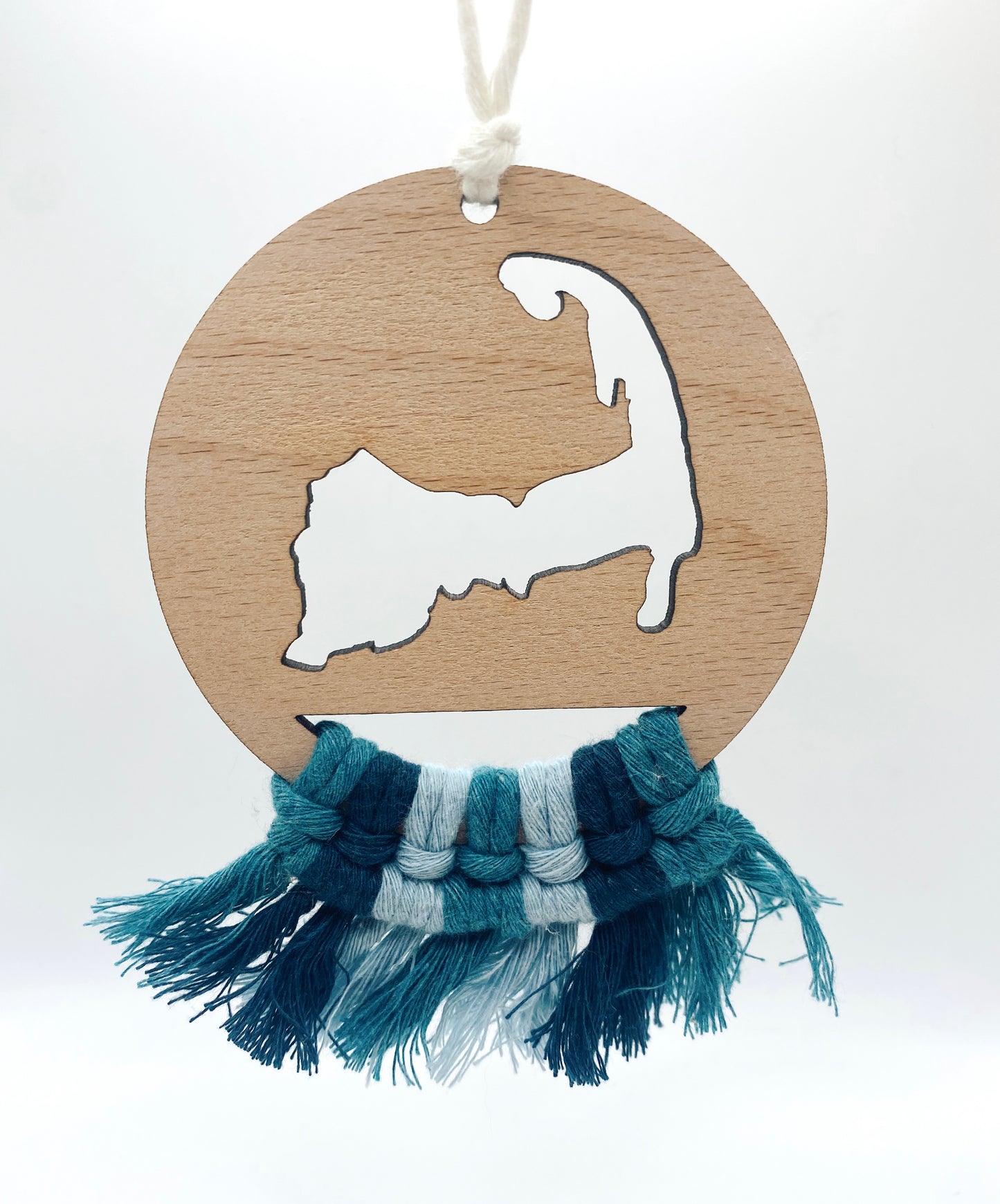 Ocean Cape Cod Wooden Ornament