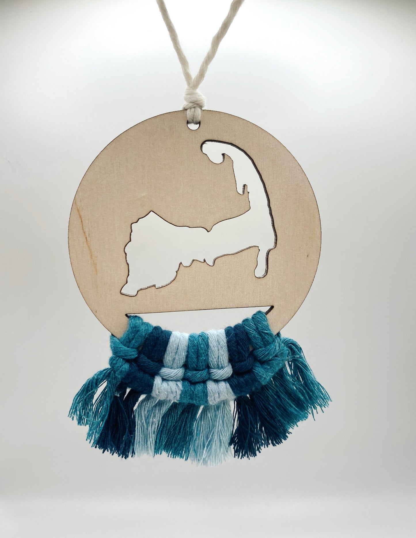 Ocean Cape Cod Wooden Ornament
