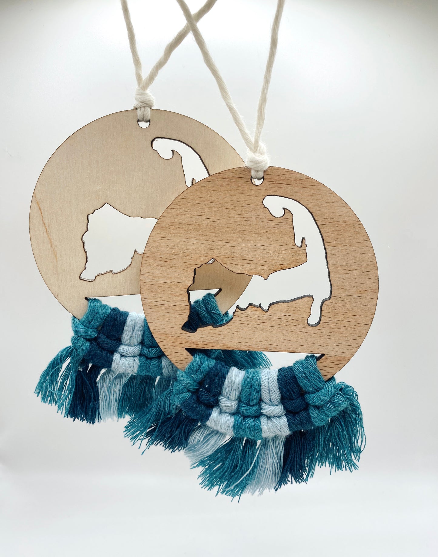 Ocean Cape Cod Wooden Ornament