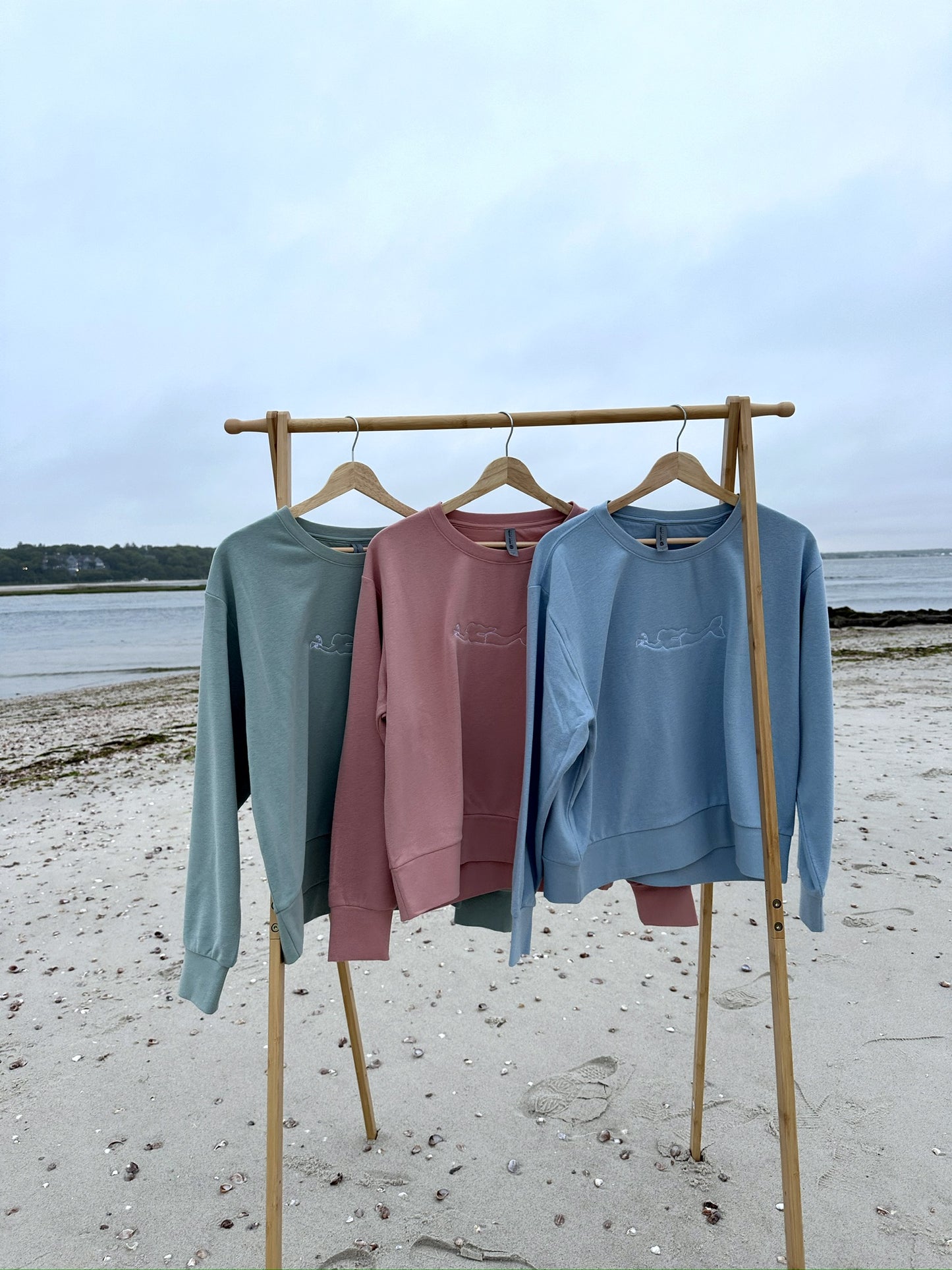 Cape Cod Cropped Crewneck Mermaid