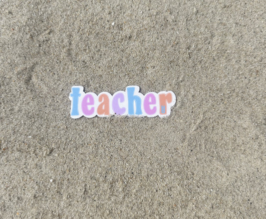 Teacher Sticker