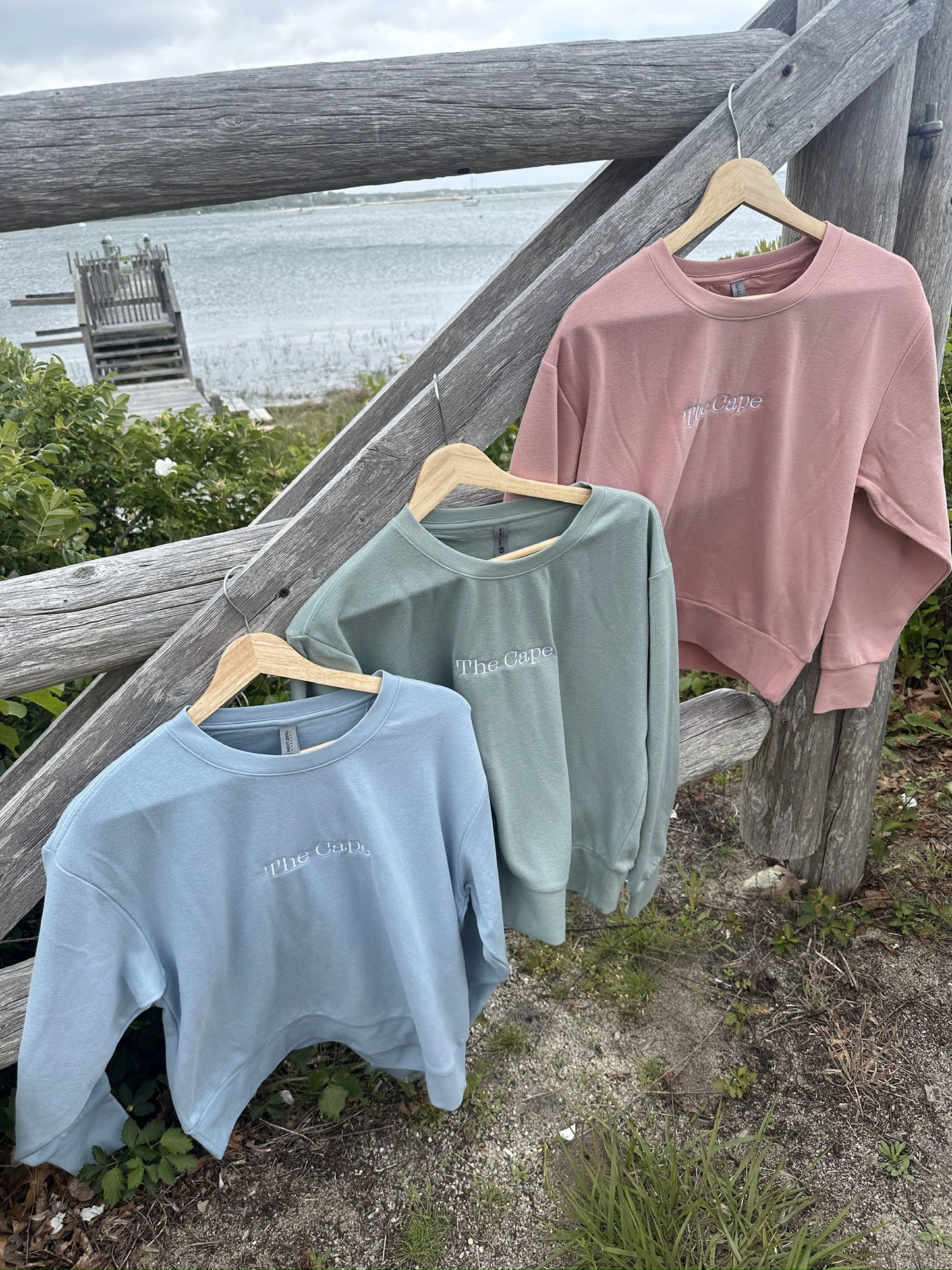 Cape Cod Cropped Crewneck "The Cape"