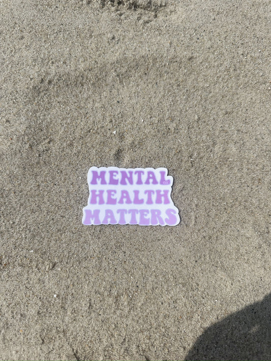 Mental Health Matters Sticker
