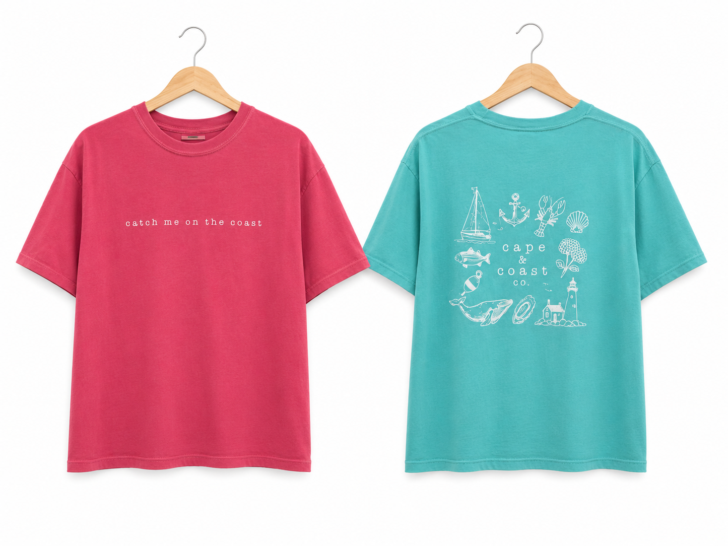 Catch me on the coast Adult Shirt